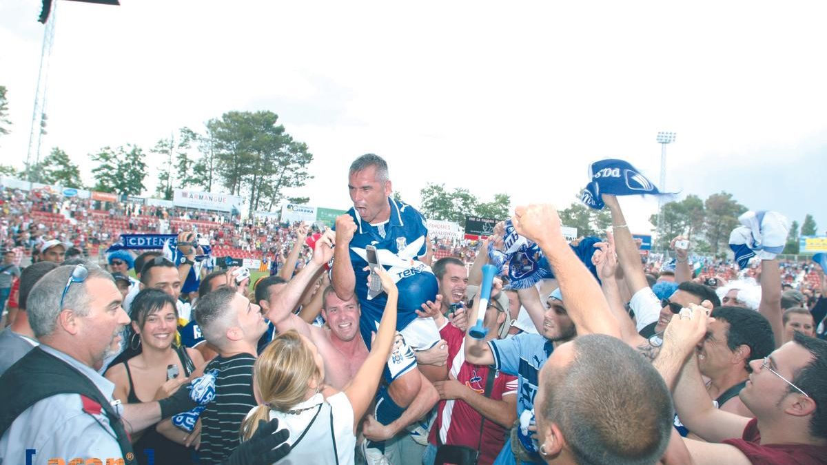 Diez fotos para recordar el décimo aniversario del último ascenso del CD Tenerife a Primera División