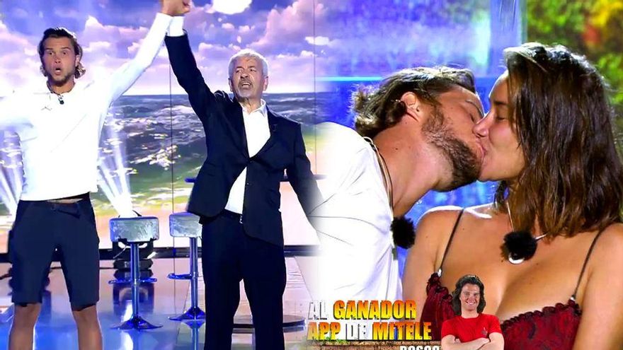 Bosco gana 'Supervivientes 2023' tras confirmar con un beso su inesperado romance con Adara