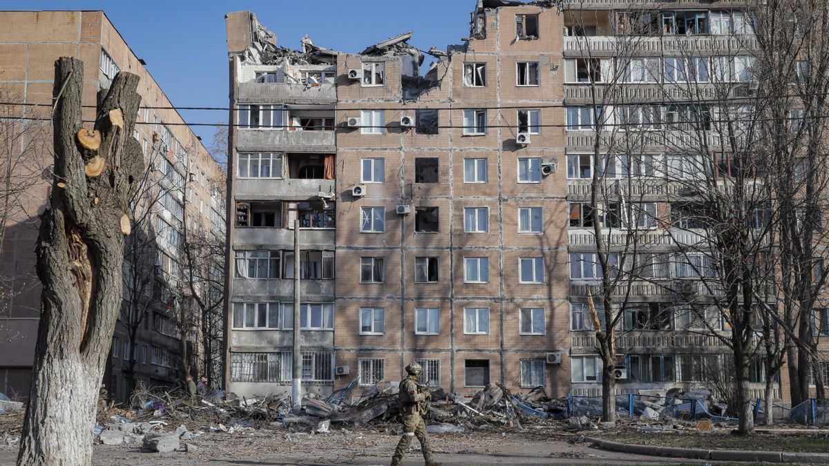 Kiev anticipa días tensos en el Donbás y los prorrusos anuncian la toma del puerto de Mariúpol EFE/EPA/SERGEI ILNITSKY