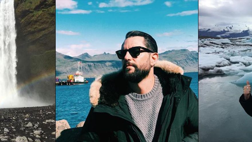 Las vacaciones de Dani Mateo en Islandia
