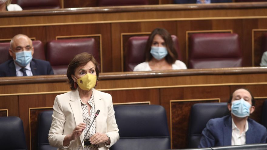 Calvo dice que lo importante de los presupuestos son los contenidos ante la presión de Iglesias para pactarlos con los socios de la investidura