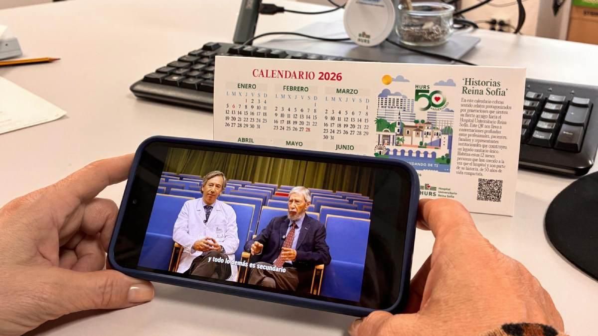 Calendario 2026 del Hospital Reina Sofía
