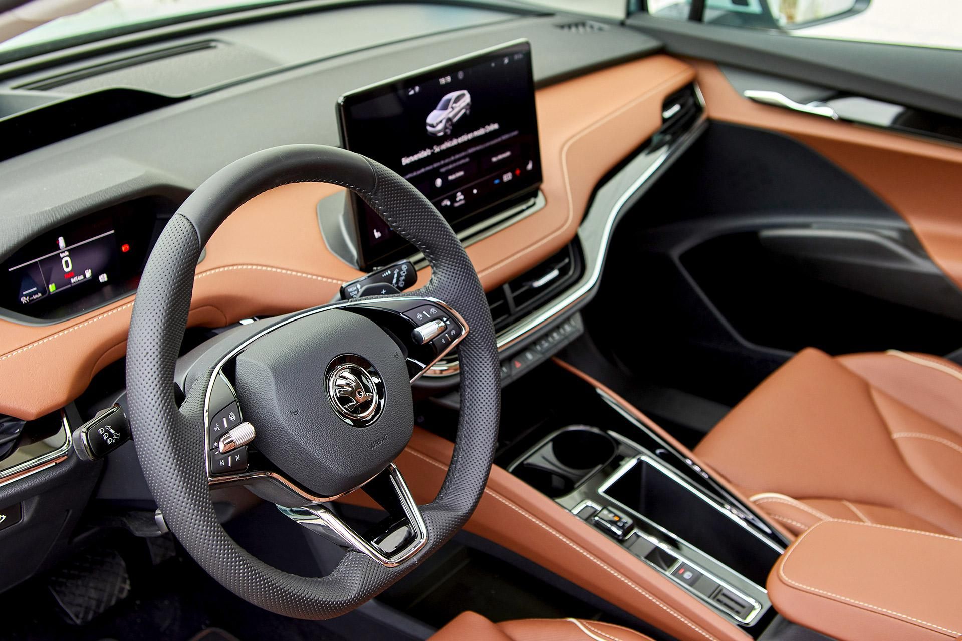 Interior del ŠKODA ENYAQ iV