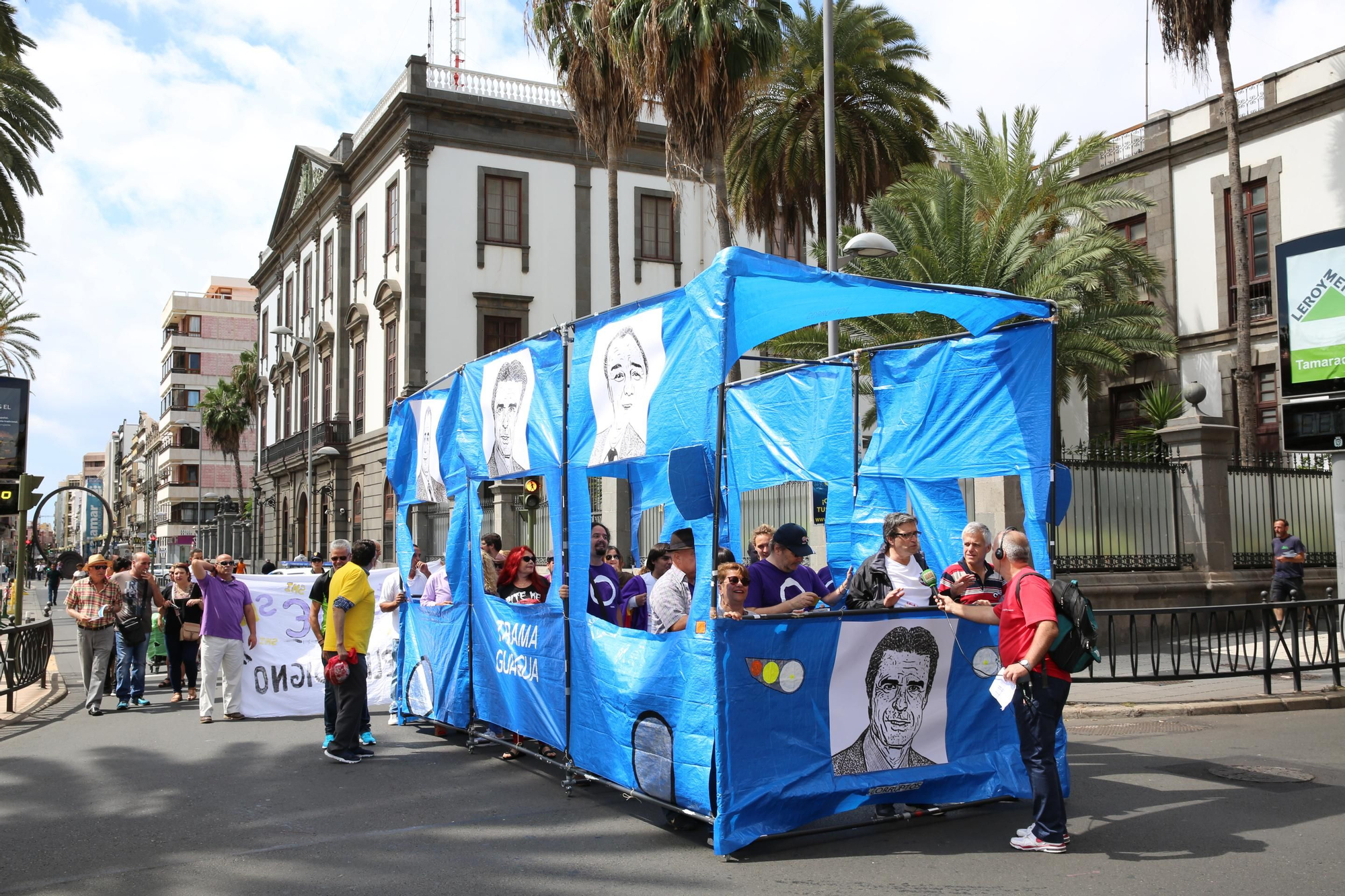 Marcha por la dignidad en Las Palmas de Gran Canaria. Alejandro Ramos.
