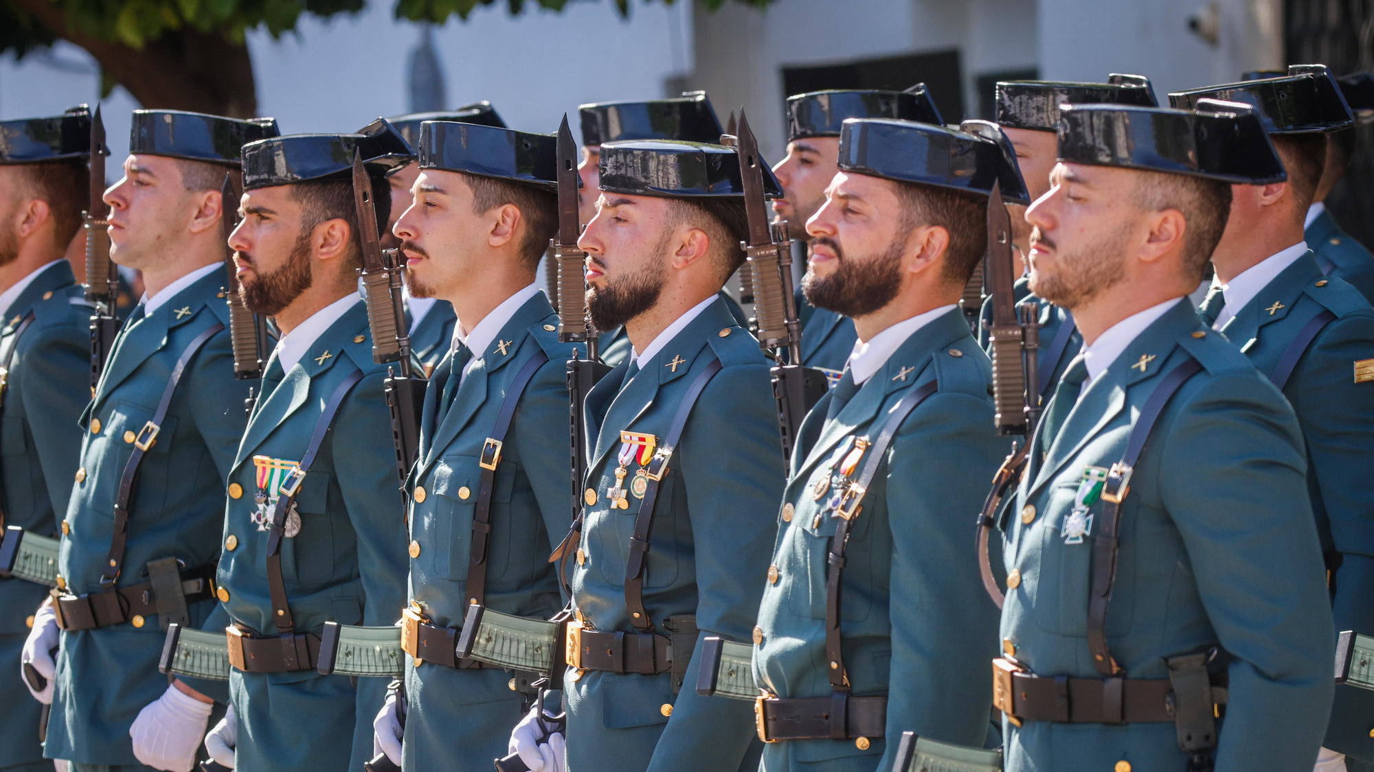 El ministro del Interior, Fernando Grande-Marlaska asiste al acto de conmemoración del 182º aniversario de la Guardia Civil