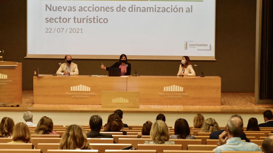 Presentación de la campaña de bonos turísticos de Santander