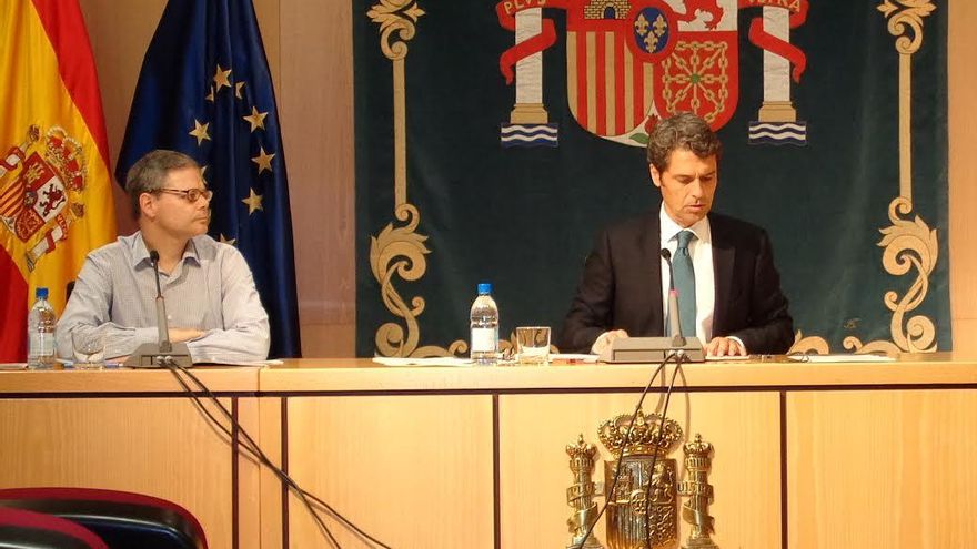 El delegado del Gobierno en Canarias, Enrique Hernández Bento.