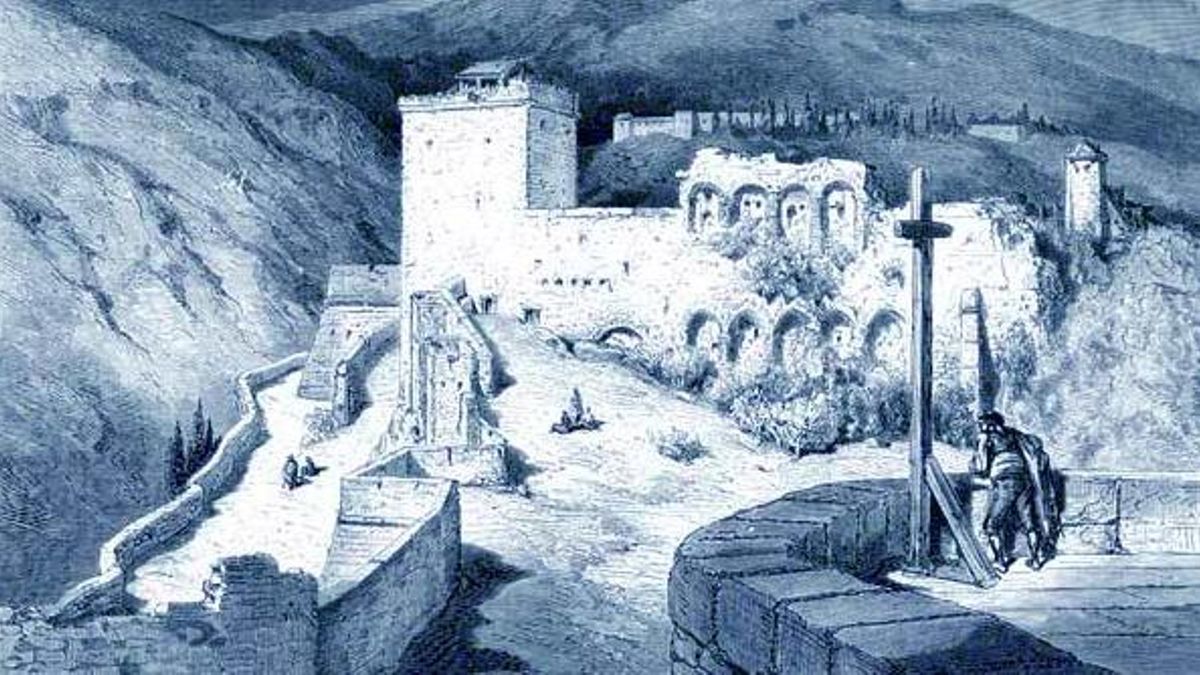 'Las Torres Bermejas y el Generalife', por Doré Gustave