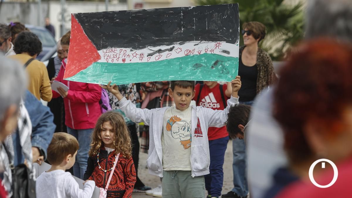 La Plataforma Córdoba con Palestina organiza una concentración contra el genocidio en la Franja de Gaza y en solidaridad con el pueblo palestino