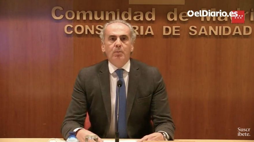 El consejero de Sanidad, Enrique Ruiz Escudero