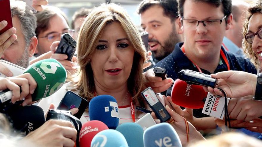 Díaz: No me queda más remedio que aceptar la decisión del PSOE sobre CETA