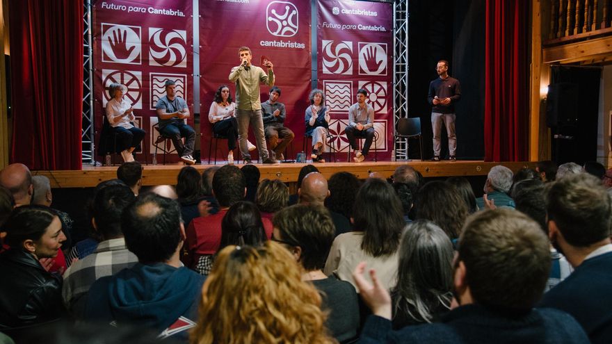 Paulu Lobete revalida su liderazgo al frente de Cantabristas con el objetivo de llevar al partido al Parlamento en 2027