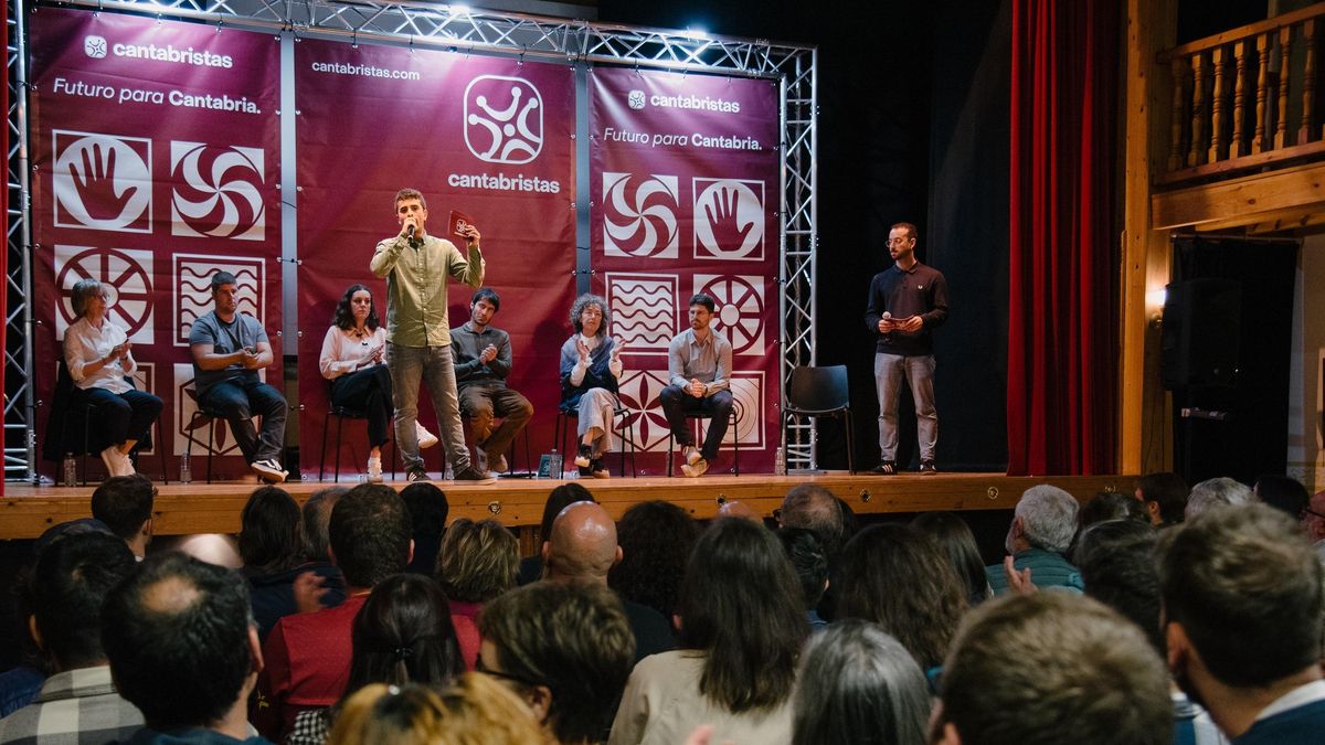 Paulu Lobete revalida su liderazgo al frente de Cantabristas con el objetivo de llevar al partido al Parlamento en 2027