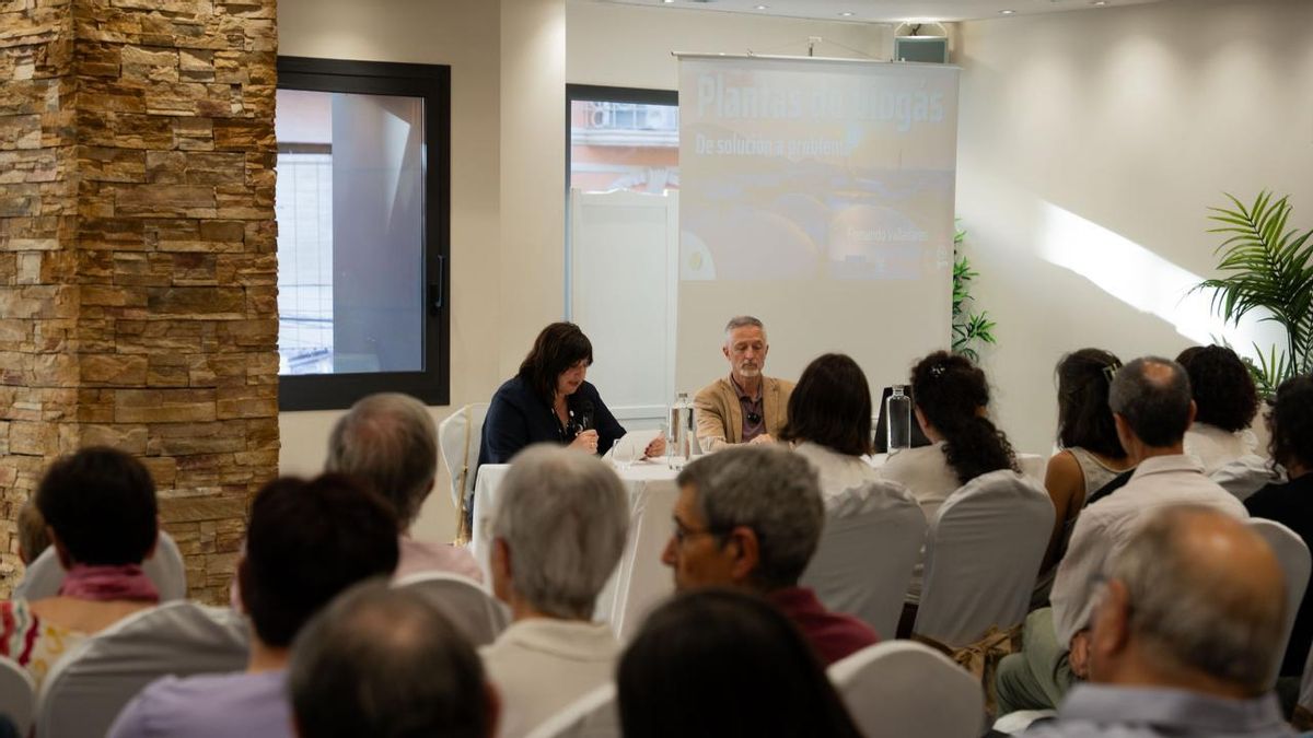 Charla de Fernando Valladares en Barbastro organizada por la Asociación Stop Biogás Somontano