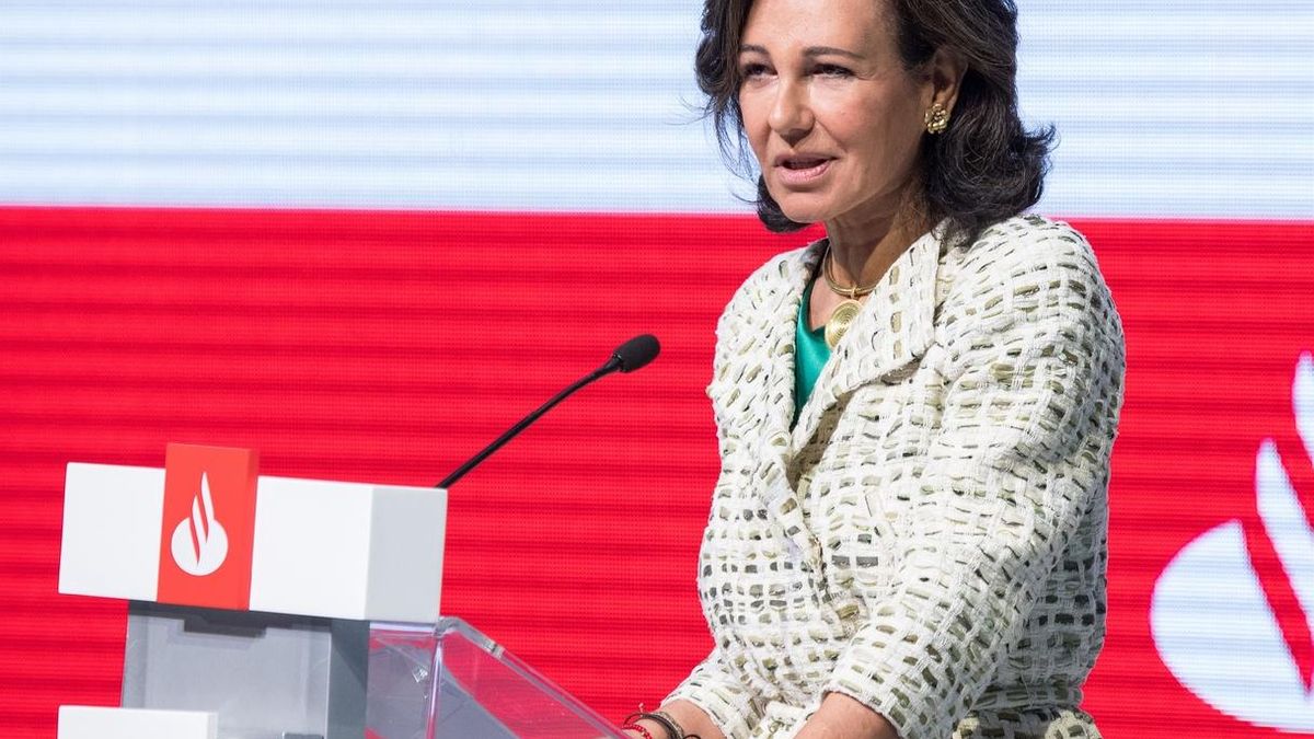 Imagen de archivo de Ana Patricia Botín, una de las banqueras con mayor remuneración en España.