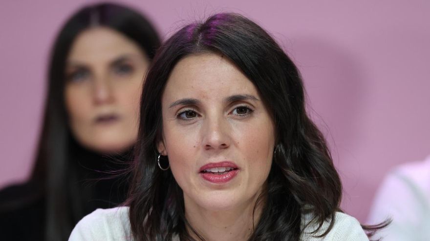 La secretaria política de Podemos y eurodiputada, Irene Montero, durante el Consejo Ciudadano Estatal de Podemos, en la Sede de Podemos, a 17 de octubre de 2026, en Madrid (España).
