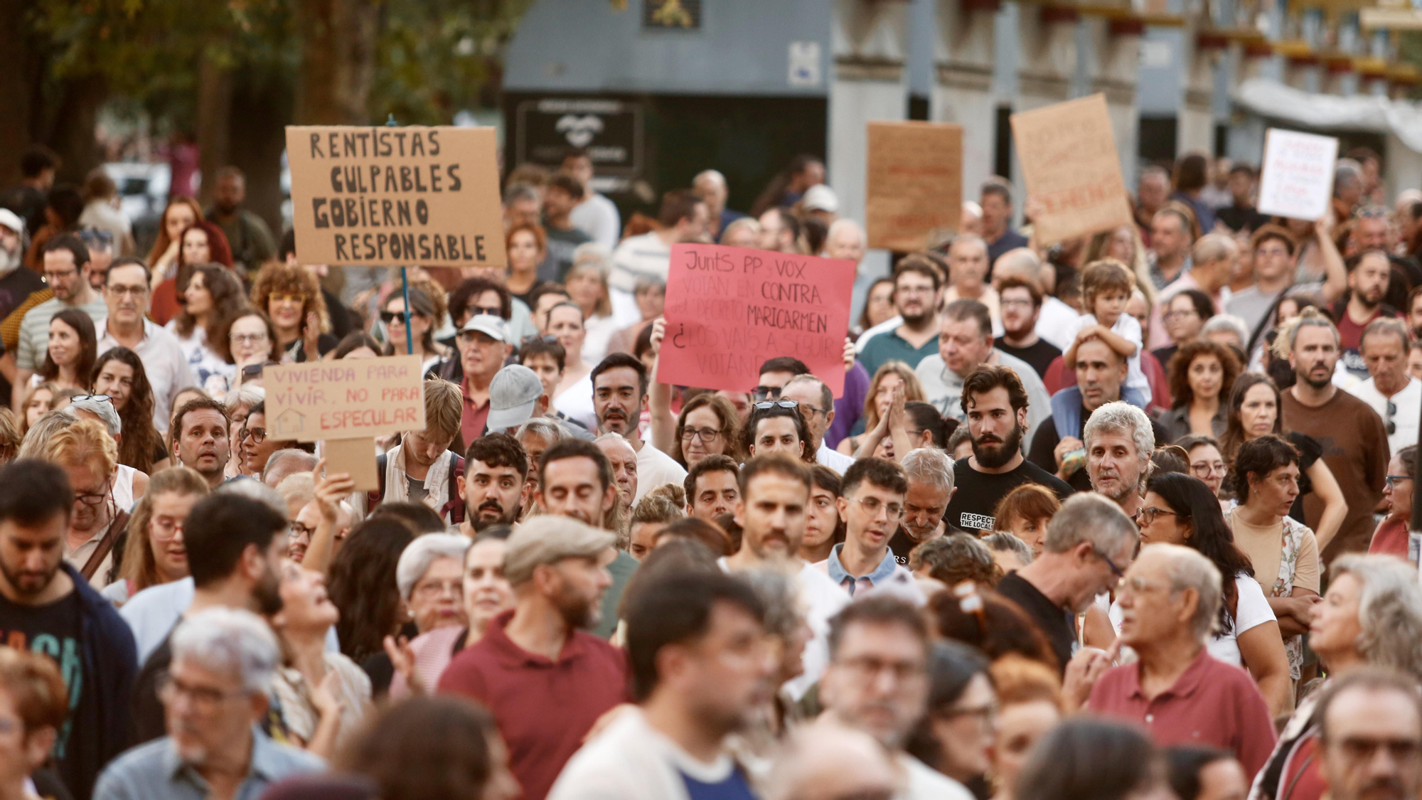 Manifestación por la vivienda