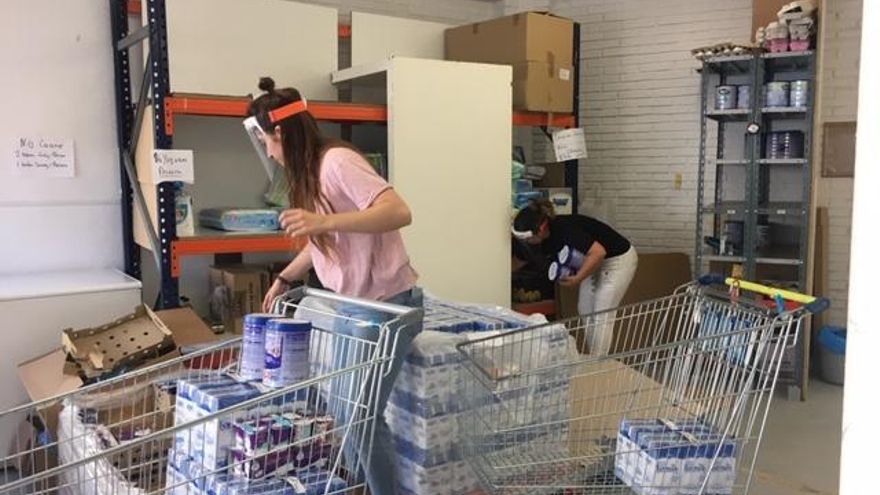 La inflación pone al límite los Bancos de Alimentos vascos, que reducen a la mitad la entrega de leche o aceite