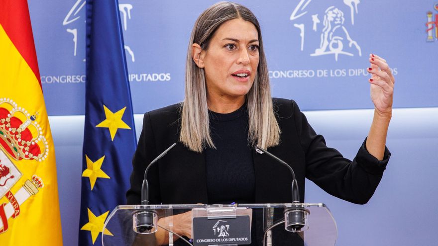 La portavoz de Junts en el Congreso, Míriam Nogueras.