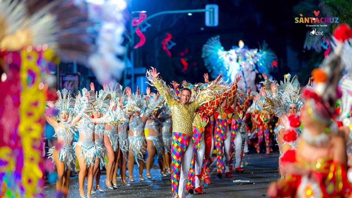 Imagen del concurso de comparsas Ritmo y Armonía, en Santa Cruz