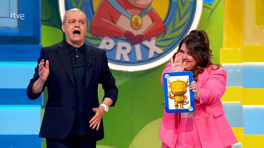 El 'Grand Prix' volvió a La 1 con un final de infarto y un guiño de Lalachus a la estampita de las Campanadas