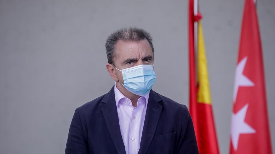 Archivo - El delegado del Gobierno en Madrid, José Manuel Franco, durante la rueda de prensa posterior a la reunión de coordinación en el ámbito del PLATERCAM, en Pozuelo de Alarcón, Madrid, (España), a 20 de septiembre de 2020. El encuentro está centrado