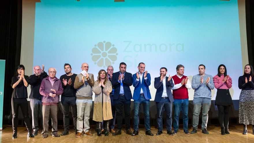 Acto de presentación de Zamora Sí.