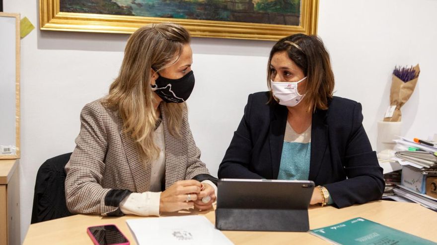 María Jesús Merino y Ana Muñoz