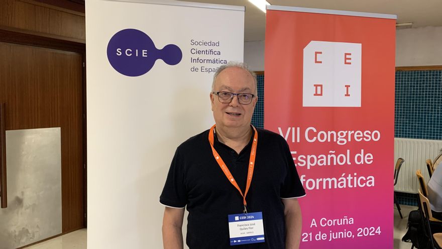 El catedrático de la UCLM Francisco Quiles, representante en España del Centro Latinoamericano de Estudios en Informática