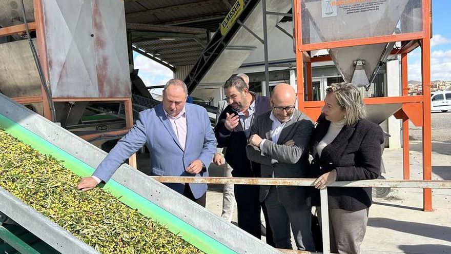 El consejero estima que la campaña de aceituna en Castilla-La Mancha rondará las 75.000 toneladas