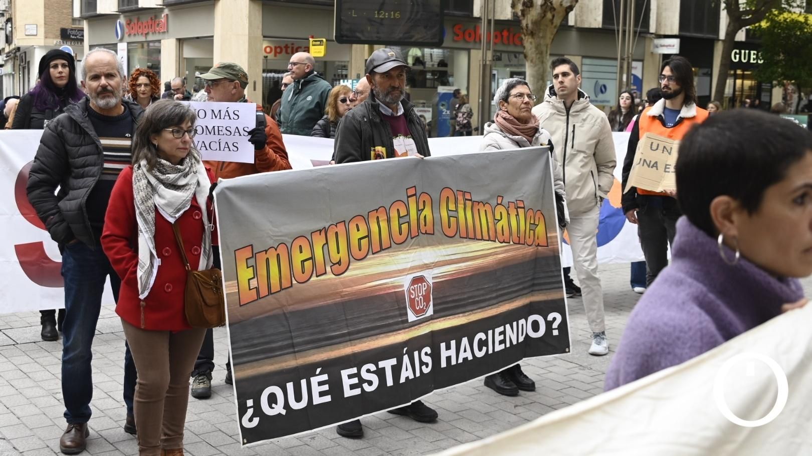 Manifestación por el clima y la reforestación de Córdoba.