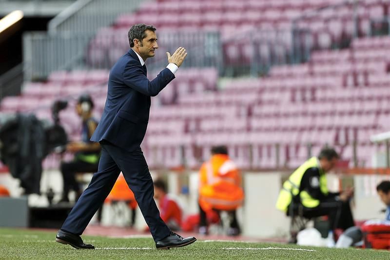 Ernesto Valverde. EFE/Alejandro García