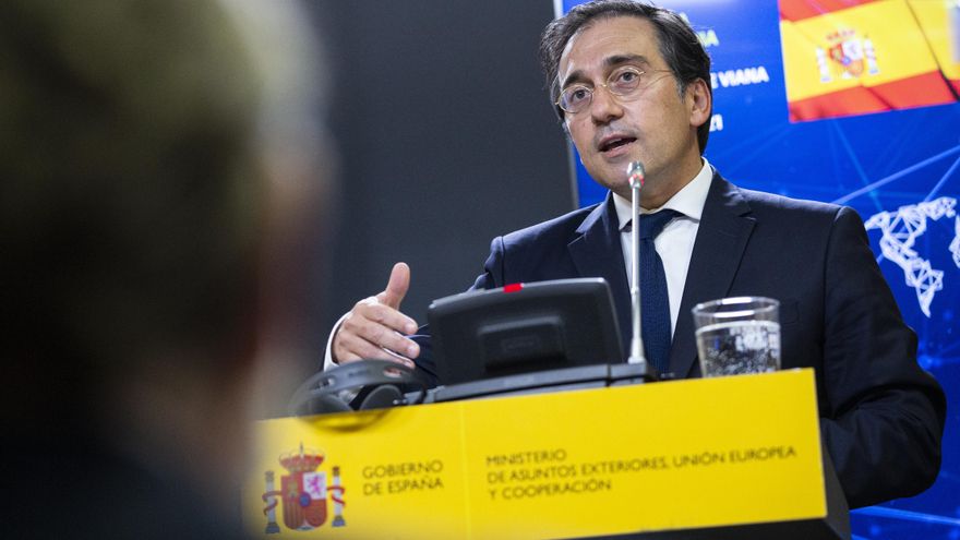 El ministro de Asuntos Exteriores, Unión Europea y Cooperación, José Manuel Albares