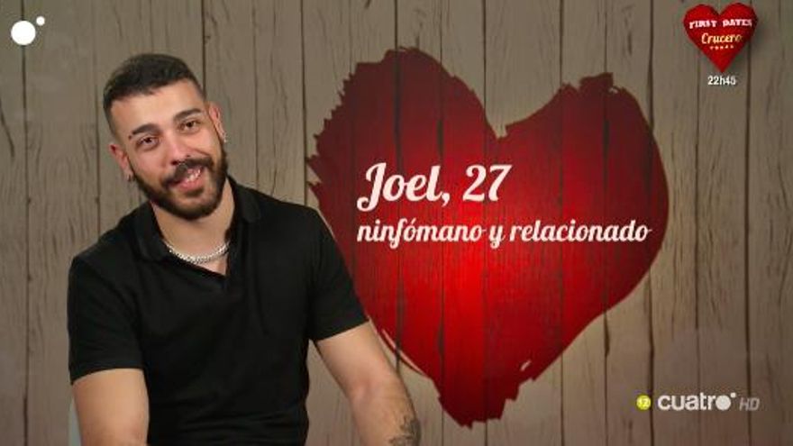 Joel, en el carnaval de 'First Dates'