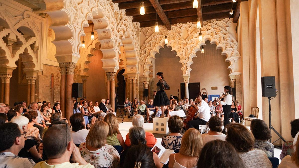 Goya más allá del lienzo: lírica y danza reinventan al gran pintor aragonés en el Palacio de la Aljafería de Zaragoza