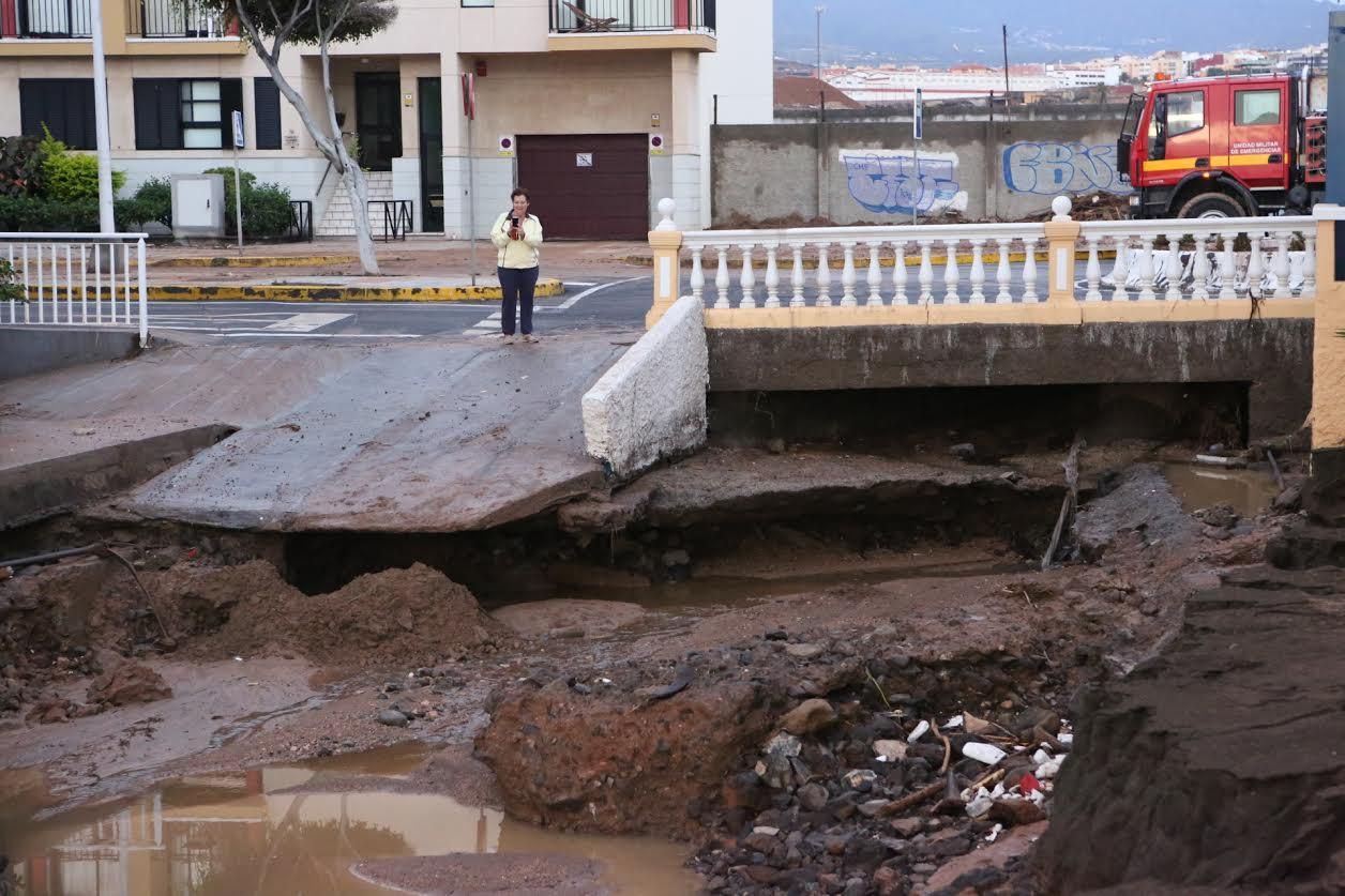 Efectos de la lluvia en Salinetas (Alejandro Ramos)