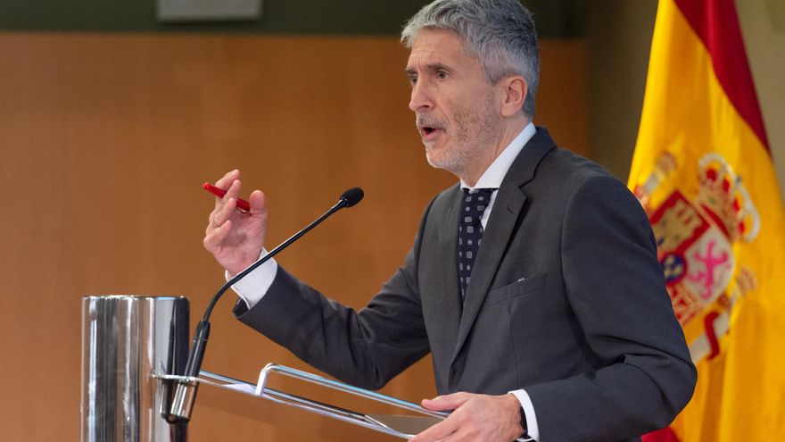El ministro de Interior, Fernando Grande-Marlaska