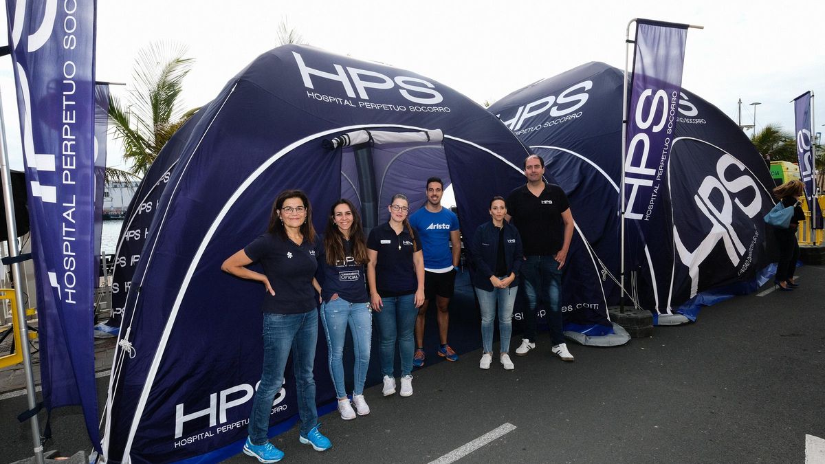 HPS, servicio médico oficial de la Media Maratón Fundación Puertos de Las Palmas