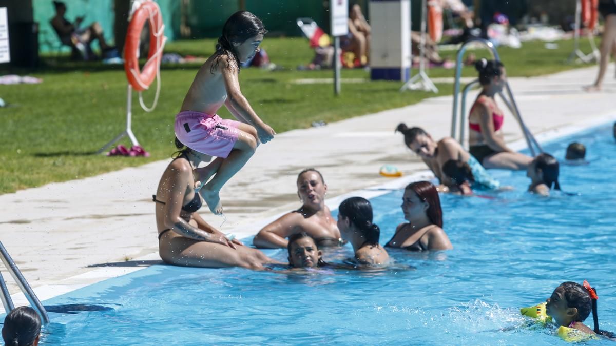 Apertura de la piscina de la Fuensanta