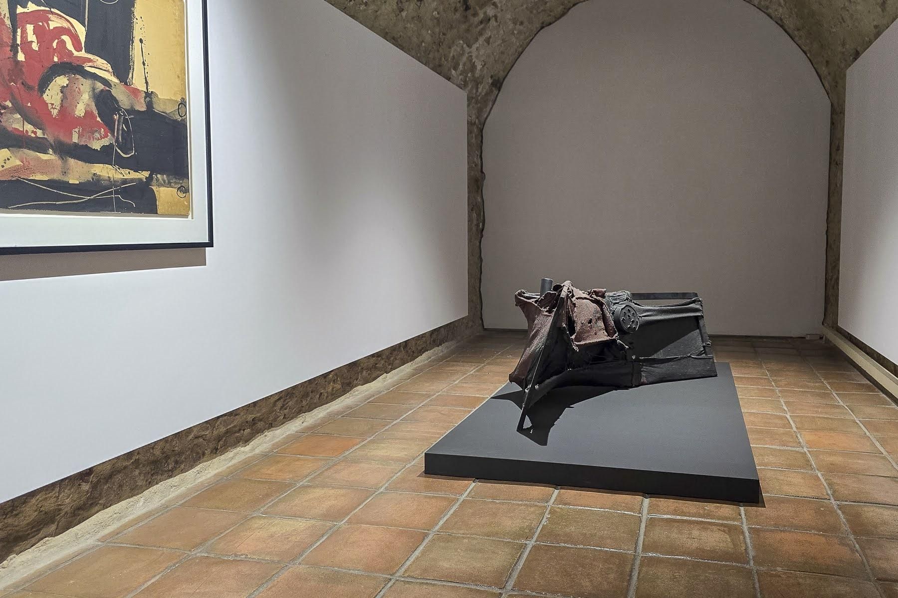 Exposición de Manuel Millares en la Fundación Antonio Pérez de Cuenca