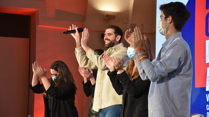 Víctor Camino, nuevo secretario general de Juventudes Socialistas, logra el 60% de los votos de los militantes canarios