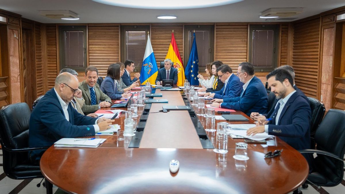 Concejo de Gobierno de Canarias celebrado este lunes.