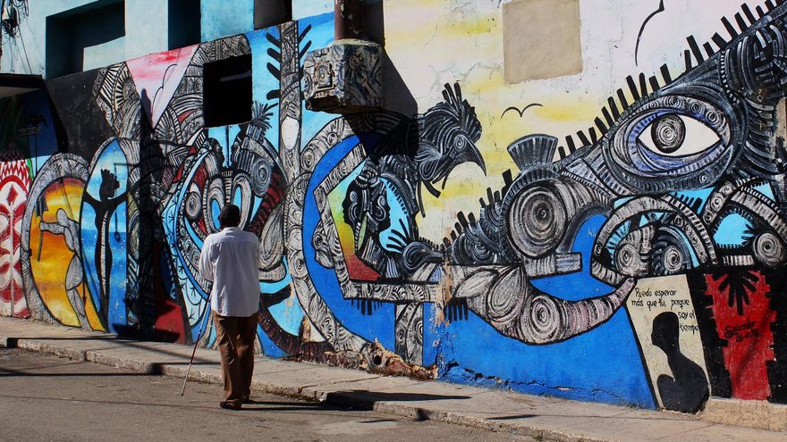 Colores y más colores en el callejón de Hamel.
