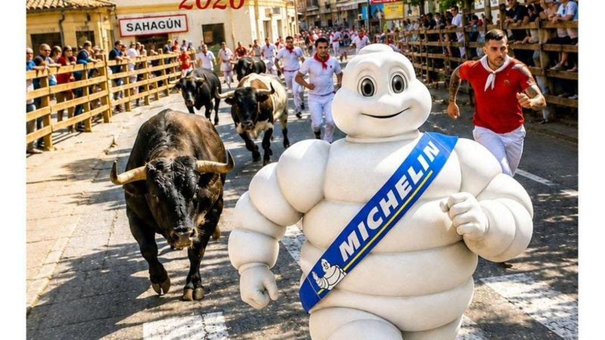 Michelin se desmarca de un cartel taurino de Sahagún y anuncia medidas por el uso de su marca