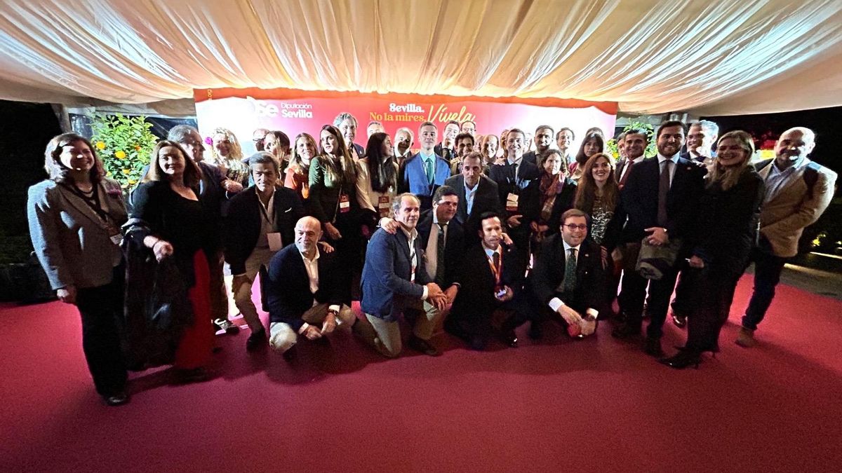 Algunos de los participantes en el evento.