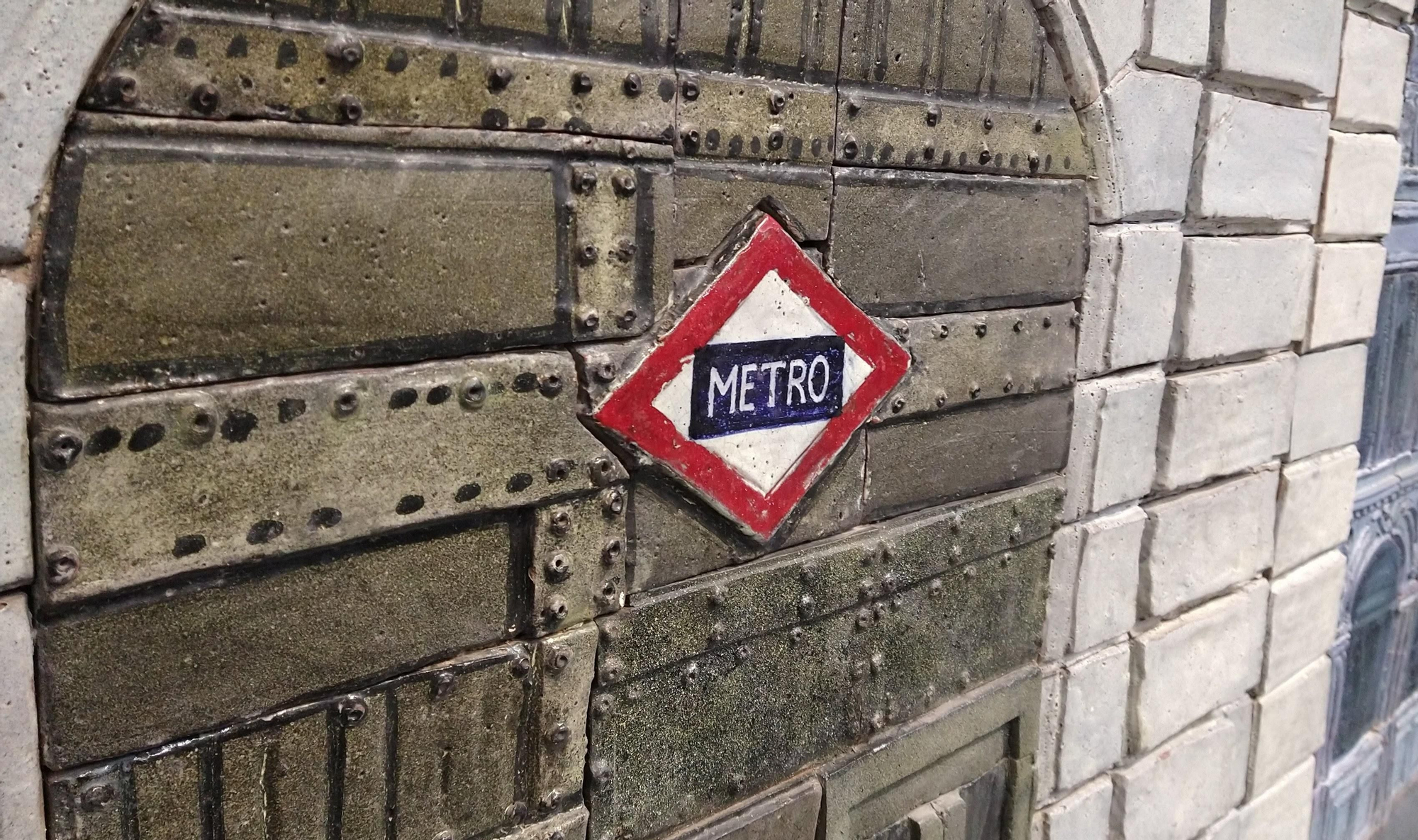 Detalle del mural de Durán-Loriga