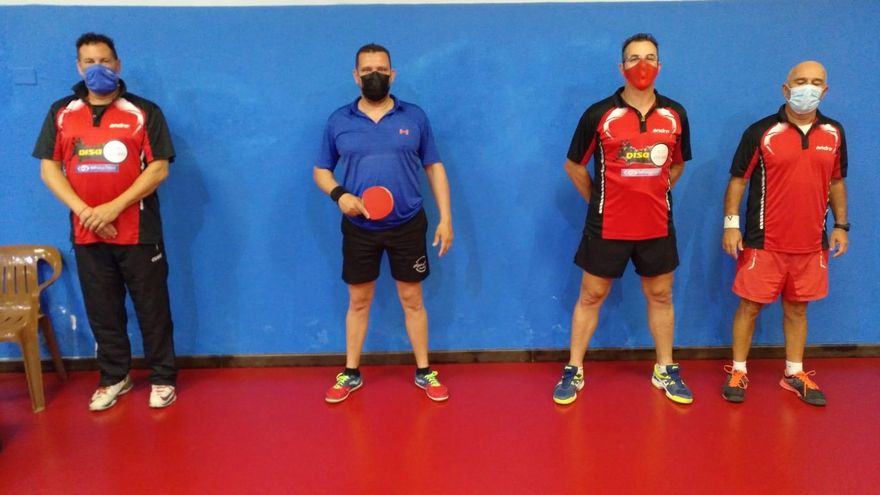 La Segunda División-B mantiene la actividad en el tenis de mesa canario