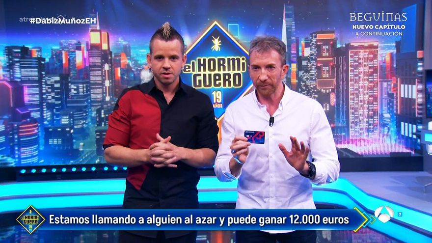 'El Hormiguero' no entregó su tarjeta pero recibió la respuesta más lógica ante la sorpresa de Motos y Dabiz Muñoz