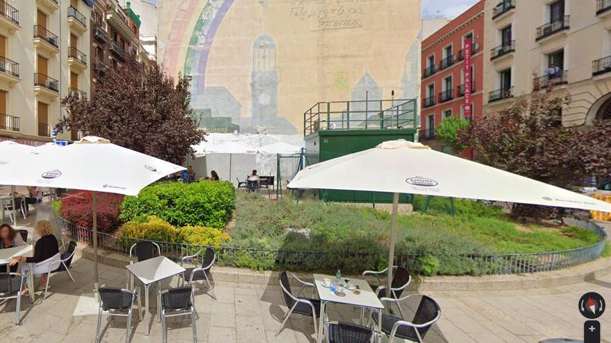 En 2021 las terrazas de la pandemia rodearon el jardín