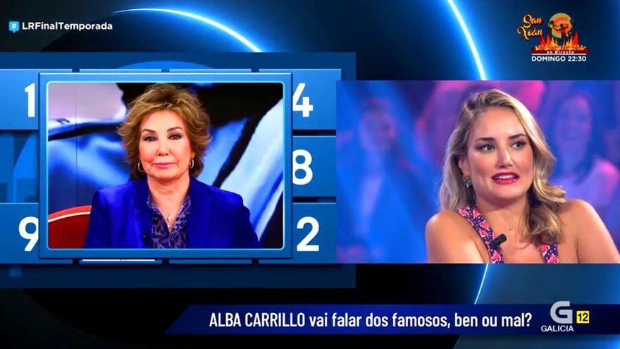 Alba Carrillo se despacha contra Ana Rosa por "bien jodida y cínica", y llama a Telecinco "cadena, pero del váter"